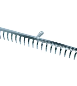 Attrezzatura Giardinaggio- Rastrello zincato 18 denti