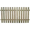 Reti, Recizioni E Cancelli Per Giardino- Recinto da giardino in legno di pino a lamelle 180x100h cm
