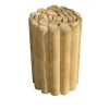 Reti, Recizioni E Cancelli Per Giardino- Recinzione da esterno in legno "rollborder" per aiuole e giardini 250x5x40 cm