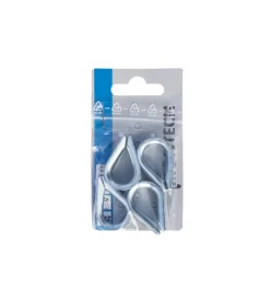 Sistemi Di Fissaggio|Redance per funi ø 5 mm. in acciaio zincato 4 pz.
