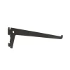Officina E Garage|Reggimensola a 2 ganci - 20 cm. - nero