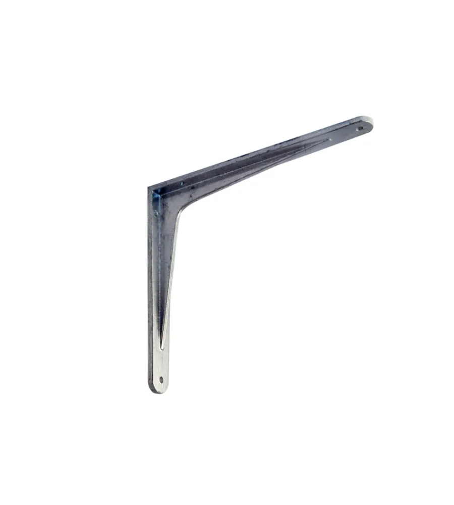 Decorazione Pareti- Reggimensola alluminio - 175 x 200 mm. - alluminio grezzo