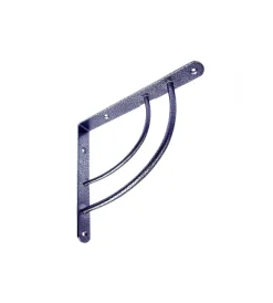 Decorazione Pareti|Reggimensola "doble" - 145 x 145 mm. - argento opaco