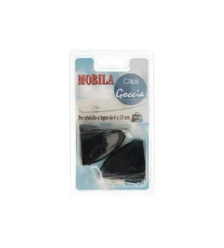 Sale Reggimensola  modello "goccia" nero 2 pz. Decorazione Pareti