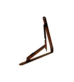 Clearance Reggimensola pieghevole - 300 x 300 mm. - marrone Decorazione Pareti