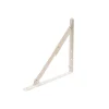 Decorazione Pareti- Reggimensola pieghevole - 200 x 200 mm. - bianco