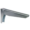 Outlet Reggimensola ribaltabile - 100 x 400 mm. - zincato bianco Decorazione Pareti