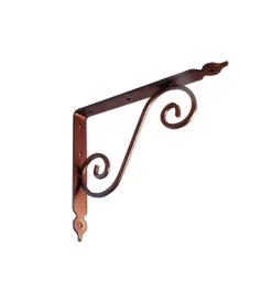 Decorazione Pareti|Reggimensola "rustica elegante" - 110 x 150 mm. - rame anticato