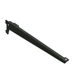 Sale Reggimensole a 2 ganci angolate - 28 cm. - nero Officina E Garage