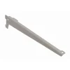Sale Reggimensole a 2 ganci angolate - 23 cm. - alluminio bianco Officina E Garage
