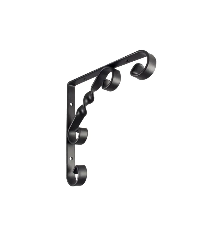 Decorazione Pareti- Reggimensole decorative - 150 x 150 mm. - nero