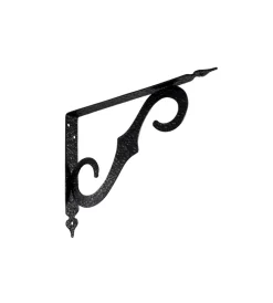 Decorazione Pareti- Reggimensole tipo "canadese" 2 pz. - 150 x 200 mm. - nero