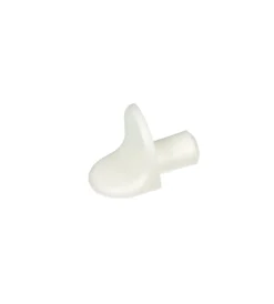 Decorazione Pareti|Reggipiani a squadra in plastica bianca ø 6 mm. 16 pz.