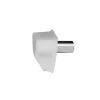 Reggipiani con perno in plastica bianca ø 5 mm. 16 pz. Decorazione Pareti