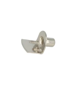 Decorazione Pareti- Reggipiani stampati in ferro nichelato ø 7 mm. 8 pz.