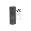 Reti, Recizioni E Cancelli Per Giardino- Rete elettrosaldata zincata h.120 cm 10 mt