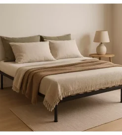 Letti E Comodini|Rete matrimoniale con 13 doghe in legno 160x190 cm
