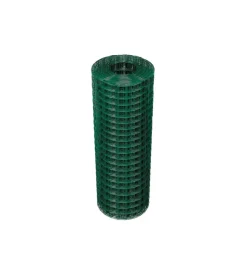Reti, Recizioni E Cancelli Per Giardino- Rete metallica ondulata con rivestimento plastificato in pvc - 120 cm x 25 metri