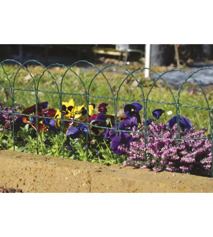 Attrezzatura Giardinaggio- Rete metallica plastificata border 0,40x10