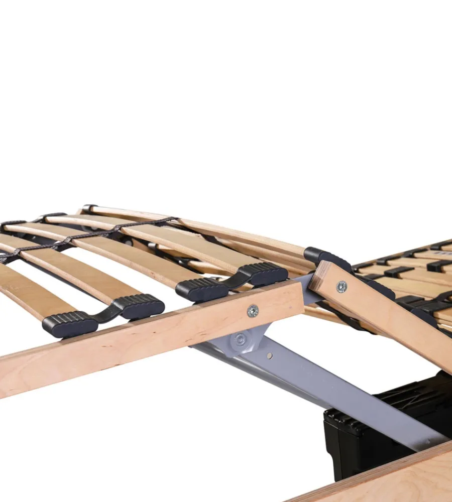 Letti E Comodini|Rete singola dormir "eco relax" motorizzata wireless in legno 80x190 cm
