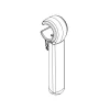 Portaggio-Yakima Ricambio braccetto ferma telaio 100 mm per portabici justclick  yck605