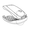 Yakima Portaggio|Ricambio morsetto per telaio portabici foldclick e justclick  yck622