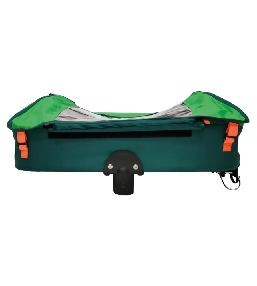 Bici|Rimorchio passeggino bici bellelli "trailblazer" 2 in 1 verde chiaro, 41 kg