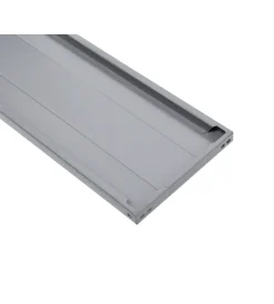 Officina E Garage-Grima Ripiano in metallo per scaffali da 100x30 cm - grigio.