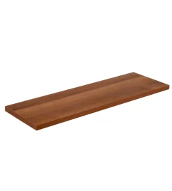 Decorazione Pareti- Ripiano melaminico noce 4 lati bordati 18x300x600 mm