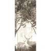 Decorazione Pareti- Rivestimento per porta in vinile fantasia "scandinavian forest", 210x83 cm