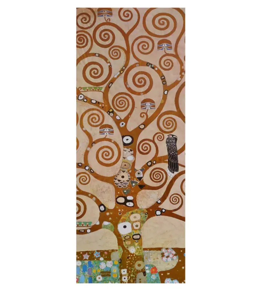 Decorazione Pareti|Rivestimento per porta in vinile fantasia "tree of life", 210x83 cm