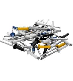 Rivetti diametro 4.8x16mm. automotive+punta da trapano 4 coliri blister Rivettatrici E Rivetti