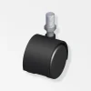 Alfer aluminium Ferramenta Per Mobili E Infissi|Rotella per mob pvc d m10x15 nero