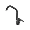 Rubinetti Cucina|Rubinetto cucina "allen" monocomando bocca alta nero, d 40 mm