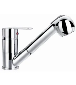 Discount Rubinetto cucina "ray" con doccia estraibile per lavello Rubinetti Cucina