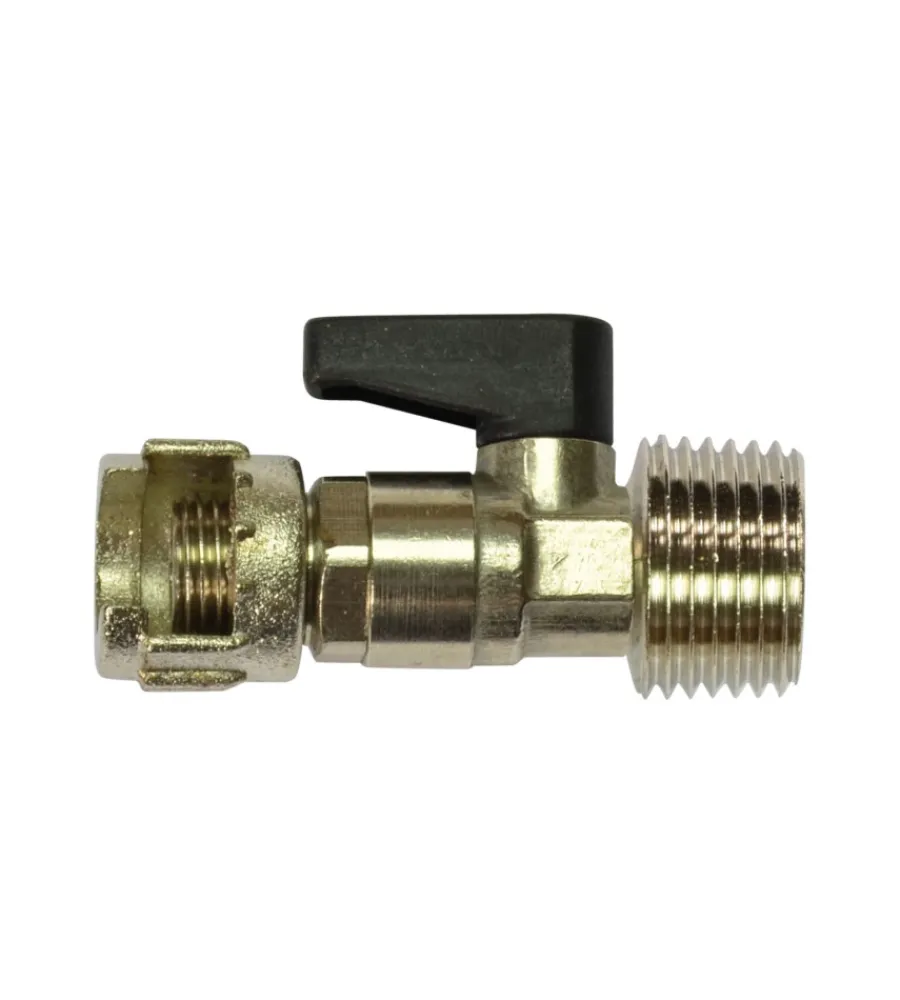 Compressori|Rubinetto di linea 1/2 m - 3/8 f