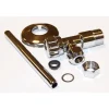 Acc.Cassette Wc|Rubinetto per cassetta a squadra con cannuccia 1/2"