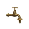 Idro-Bric Rubinetti Vari|Rubinetto per fontana da giardino in ottone giallo con attacco 1/2" gi -