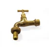 Rubinetti Vari- Rubinetto per giardino ottone lucido 3/4"