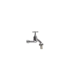 Rubinetti Vari- Rubinetto per giardino ottone cromato 3/4"
