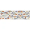 Tessile D'Arredo- Runner in vinile colour wood, 50x180 cm