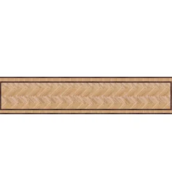 Tessile D'Arredo|Runner in vinile old style parquet, 50x240 cm