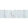 Best Runner in vinile white wood, 50x180 cm Tessile D'Arredo