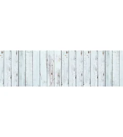 Best Runner in vinile white wood, 50x180 cm Tessile D'Arredo