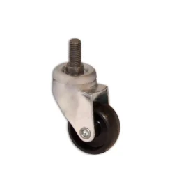 Outlet Ruota piroettante in plastica ø 40 mm. con perno Ferramenta Per Mobili E Infissi
