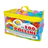 Giochi E Casette Bimbo|Sacca 100 palline per bambini colorate e morbide