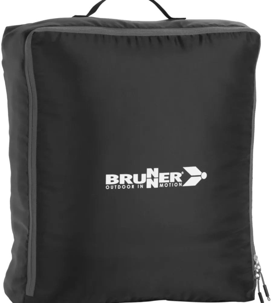 Brunner Campeggio|Sacco a pelo con cappuccio "delphin 150" in poliestere e cotone blu 230x90 cm