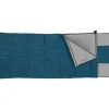 Campeggio-Brunner Sacco a pelo light con cappuccio "starflyer xl" in nylon e cotone blu 235x105 cm