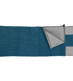 Campeggio-Brunner Sacco a pelo light con cappuccio "starflyer xl" in nylon e cotone blu 235x105 cm