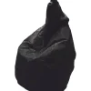 Poltrone E Pouf|Sacco armonia "comodone" nero 80x80x120 cm